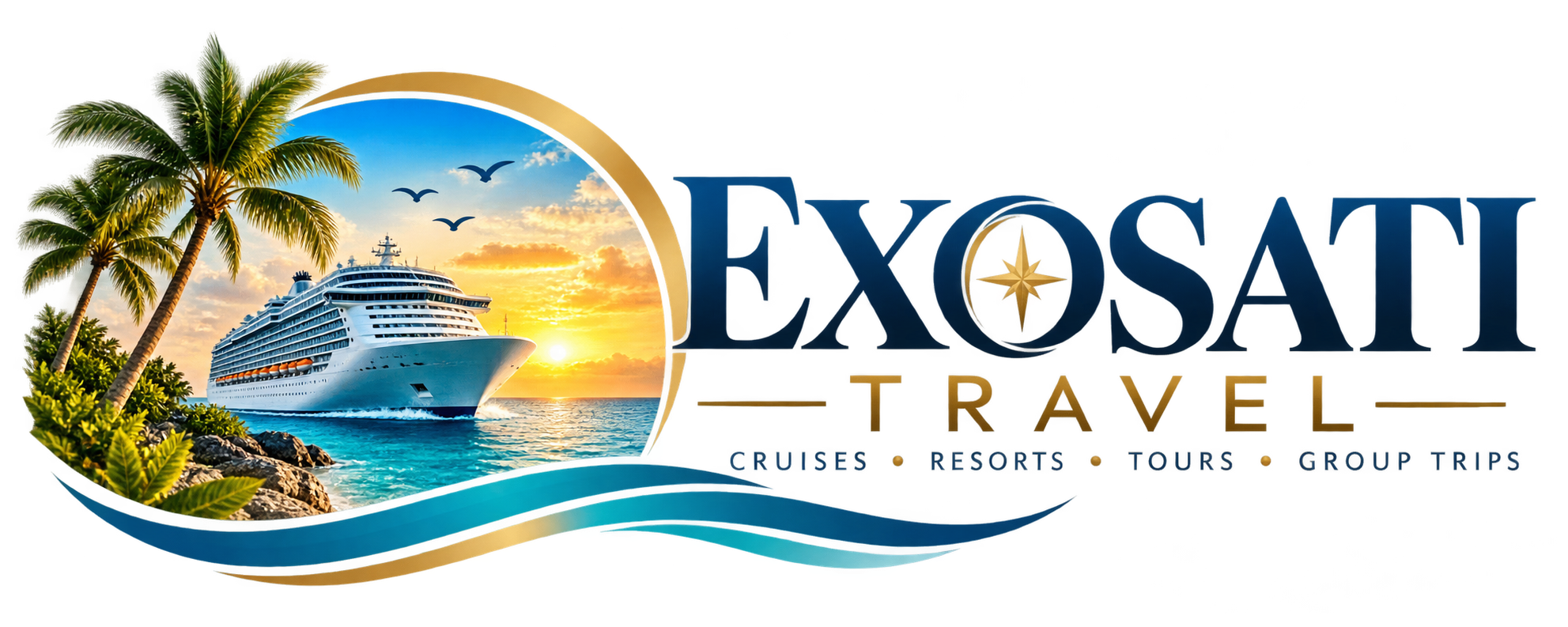 Exosati Travel logo